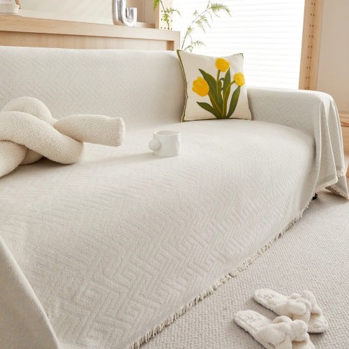 Narzuta na kanapę - Zigzag - Biały.jpeg