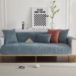 Uniwersalna narzuta na narożnik - kanapę - fotel - Norve - IROGON BLUE