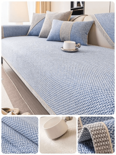 Uniwersalna narzuta na narożnik - kanapę - fotel - fibra - Jasnoniebieski.png