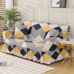 Pokrowiec na kanapę - sofę z falbaną - Color Box