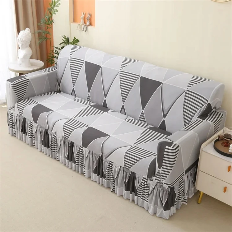 Pokrowiec na kanapę - sofę z falbaną - Ruffle.jpeg