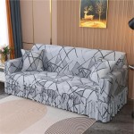 Pokrowiec na kanapę - sofę z falbaną - Grattarsi