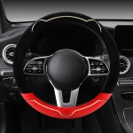 Pokrowiec na kierownice - Bear - 38cm - Czerwony