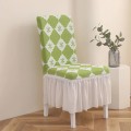 Żakardowy pokrowiec na krzesło z falbaną - Harvito.jpeg