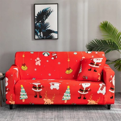 Świąteczny pokrowiec na kanapę - sofę - Santa's Holiday Charm.jpeg