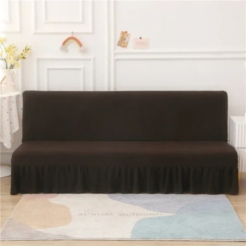 Pokrowiec na wersalkę finkę długi z falbanką - Czarna Kawa.jpeg