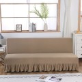 Pokrowiec na wersalkę finkę długi z falbanką - LATTE.jpg