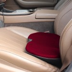  Poduszka na fotel samochodowy - poprawia posture - reguluje ból pleców - memory foam - czerwony