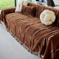 Narzuta na kanapę - Glittero - Brązowy.jpeg