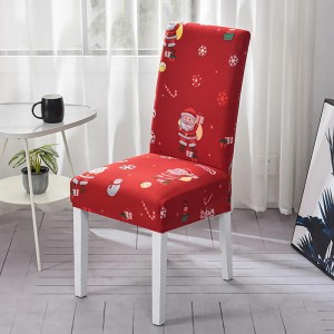 Świąteczny pokrowiec na krzesło - Babbo II