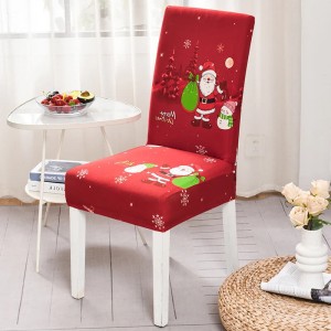 Świąteczny pokrowiec na krzesło - Babbo