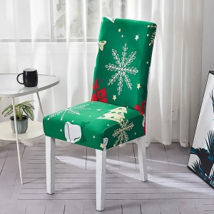 Świąteczny pokrowiec na krzesło - Nordstjärna