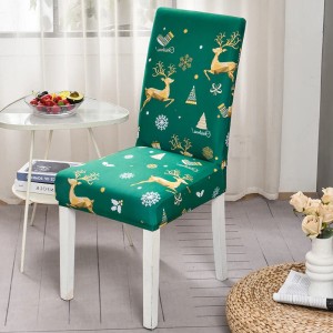 Świąteczny pokrowiec na krzesło - Schnee
