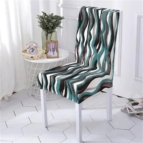 POKROWIEC NA KRZESŁO NOWOCZESNY - GeoArt - Aqua Wave.jpeg