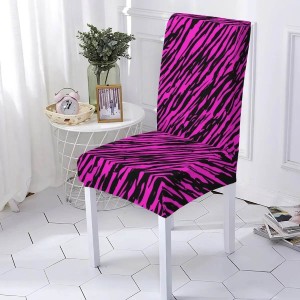 POKROWIEC NA KRZESŁO NOWOCZESNY - WildArt - Magenta Tiger