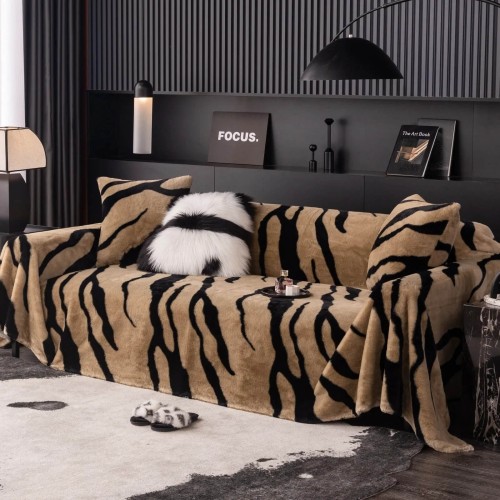 Narzuta na kanapę - Tiger - Brown.jpeg