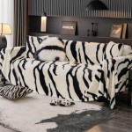 Narzuta na kanapę - Tiger - Arctic