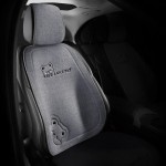 Pokrowiec na oparcie fotela samochodowego - Bearca - Grey Bear