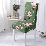 Świąteczny pokrowiec na krzesło - Pine Santa