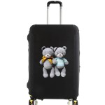 Elastyczny pokrowiec na walizkę - Couple