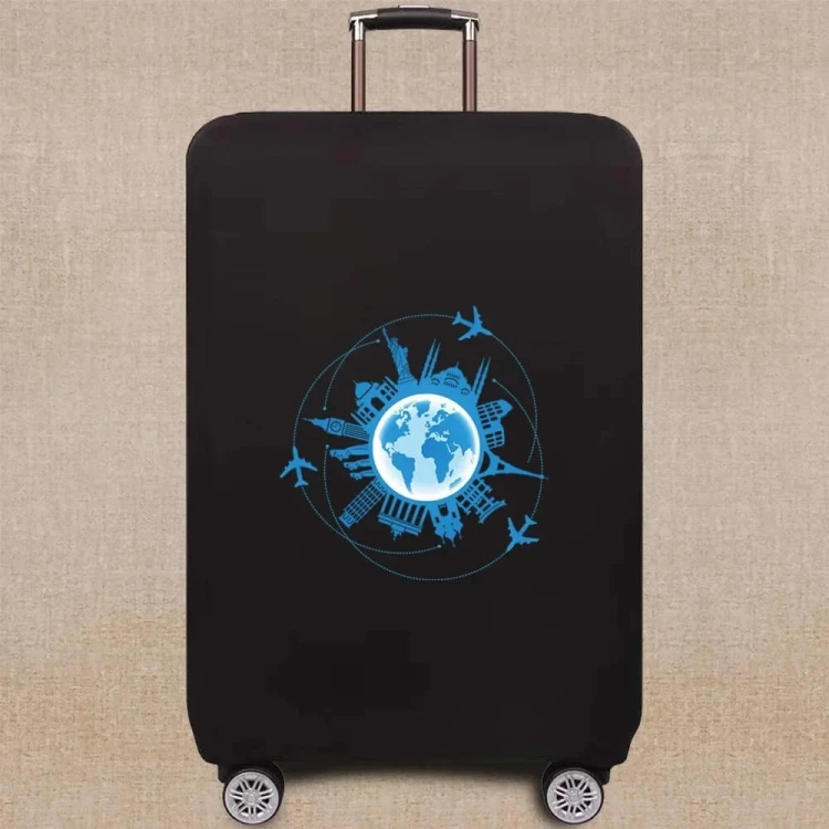 Elastyczny pokrowiec na walizkę - Travel Clock.jpeg
