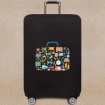 Elastyczny pokrowiec na walizkę - Suitcase Stack