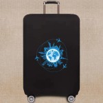 Elastyczny pokrowiec na walizkę - Travel Clock