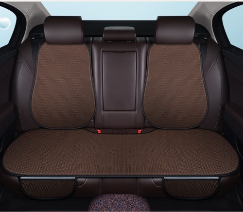 Pokrowce na fotele samochodowe - tylne - woven - Brązowy.jpg