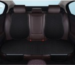 Pokrowce na fotele samochodowe - tylne - woven - Czarny