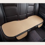 Pokrowiec na siedzisko fotela samochodowego tył - woven - Beżowy