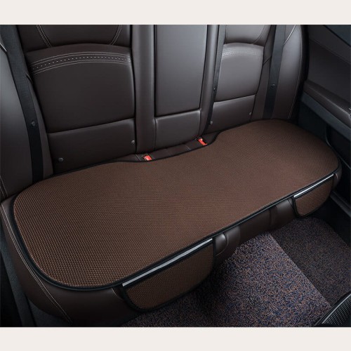 Pokrowiec na siedzisko fotela samochodowego tył - woven - Brązowy.jpg
