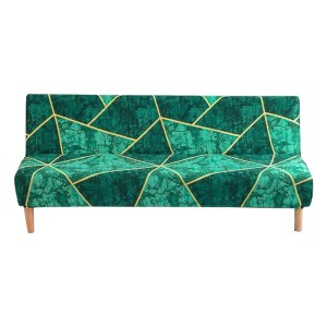 Uniwersalny pokrowiec na wersalkę - finkę - MALACHITOWA MOZAIKA