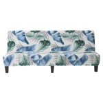 Uniwersalny pokrowiec na wersalkę - finkę - PALMA TROPIKALNA