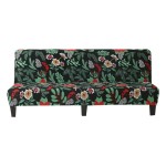 Uniwersalny pokrowiec na wersalkę - finkę - TROPIKALNA NOC