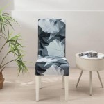 POKROWIEC NA KRZESŁO DO KUCHNI - JADALNI - SALONU - Grigio