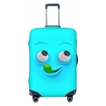 Elastyczny pokrowiec na walizkę - Błękitny Słodziak