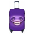Elastyczny pokrowiec na walizkę - Fioletowy Spokojny.jpg