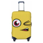 Elastyczny pokrowiec na walizkę - Żółty Mrugacz