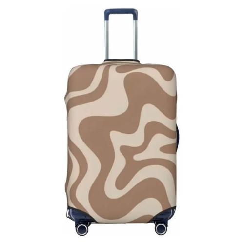 Elastyczny pokrowiec na walizkę - Latte.jpg