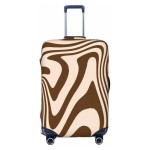 Elastyczny pokrowiec na walizkę - Mahogany
