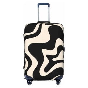 Elastyczny pokrowiec na walizkę - Zebra