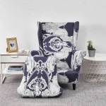 ELASTYCZNY POKROWIEC NA FOTEL USZAK IKEA - Baroque