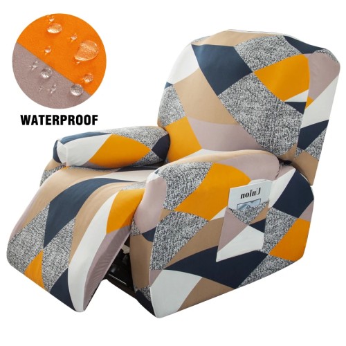 Elastyczny pokrowiec na fotel rozkładany - Triangles III.jpeg