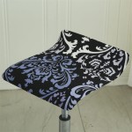 Pokrowiec na krzesło barowe - hotelowe - hoker - Powój