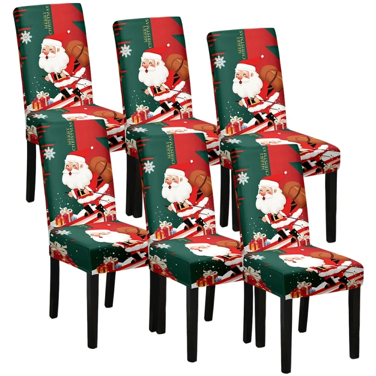 ŚWIĄTECZNE POKROWCE NA KRZESŁA 6 SZT. - Green Santa.jpeg