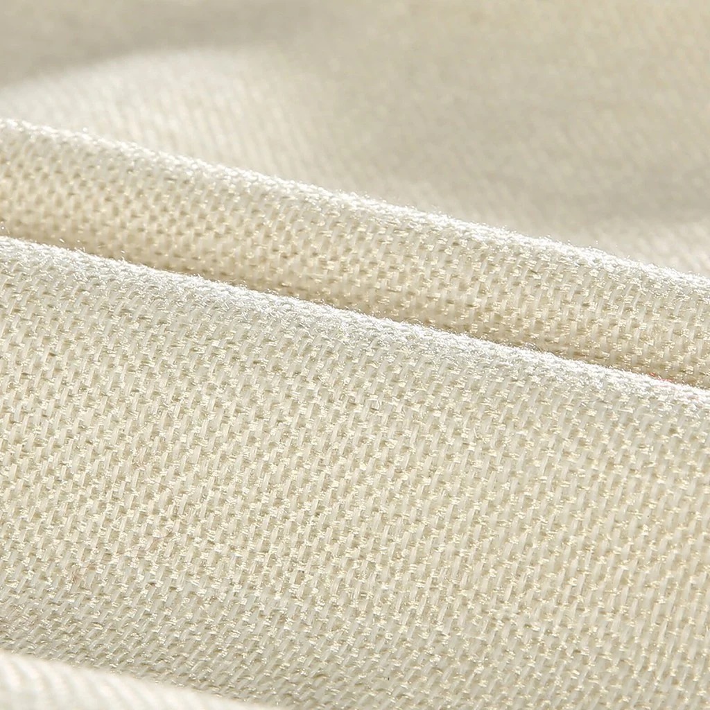 obrus bożonarodzeniowy z lnu - detale