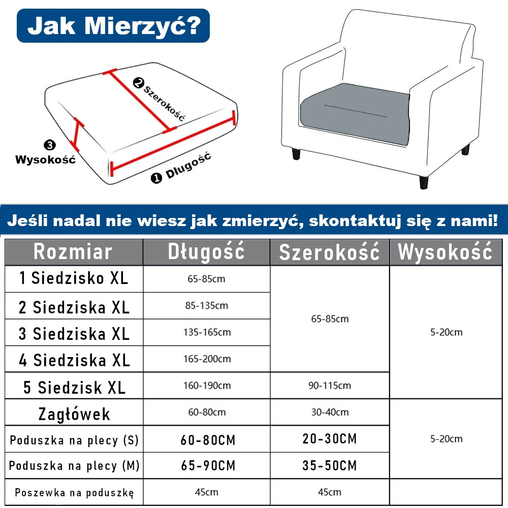 Jak mierzyc siedzisko