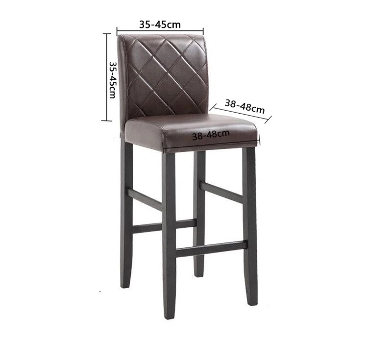 pokrowiec na krzesło barowe-hotelowe we wzory- Jak mierzyc krzesło