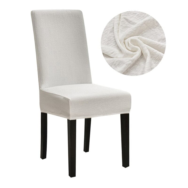 Pokrowiec na krzesło biały