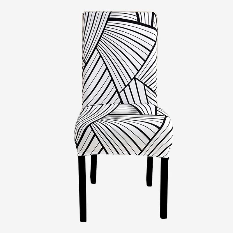 Pokrowiec na krzesło w wzorze 3D
